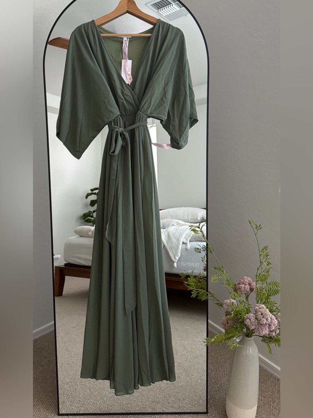 Baltic Born Sage Maxi Wrap Dress